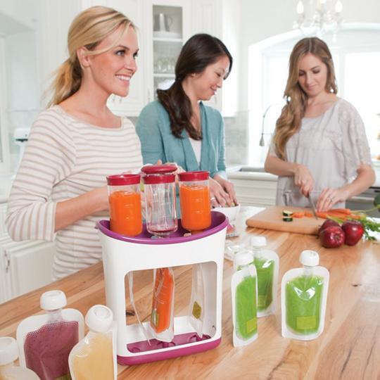 Baby Food Squeeze Station