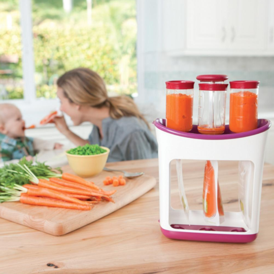 Baby Food Squeeze Station